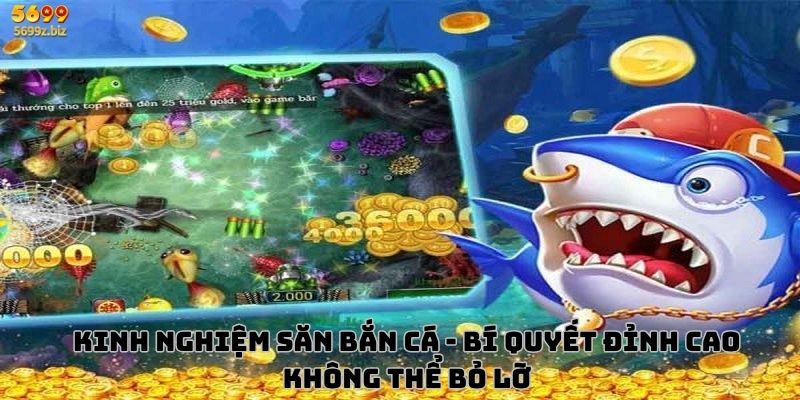 kinh nghiệm săn bắn cá