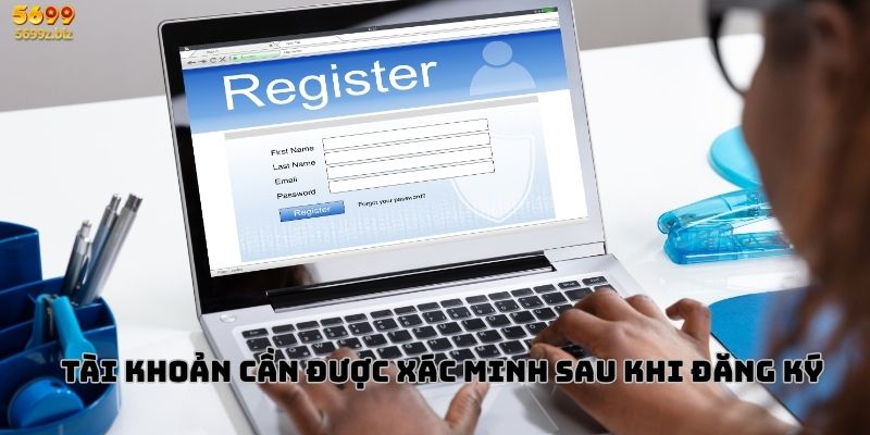 Tài khoản cần xác nhận để đăng ký hoàn tất